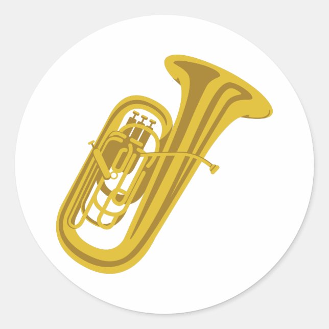 Sticker Rond Tuba (Devant)