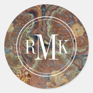 Sticker Rond Tubiflore Onyx