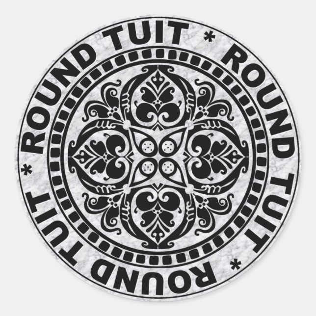 STICKER ROND TUIT ROND (Devant)