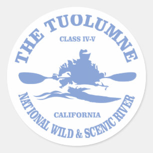 Sticker Rond Tuolumne NWSR