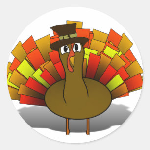 Sticker Rond Turquie pèlerine