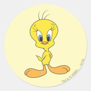 Sticker Rond TWEETY™ Fière