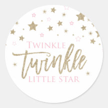 Twinkle Twinkle Little Star parties scintillant en