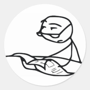 Sticker Rond Type de journal