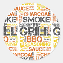 Typographie BBQ Maître du Grill