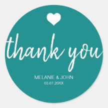 Typographie Turquoise moderne Mariage minimal