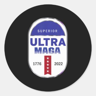 Sticker Rond Ultra Maga 4