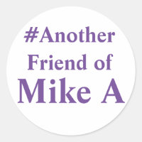 Un autre ami de Mike A - hashtag