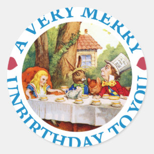 STICKER ROND UN JOLI ANNIVERSAIRE POUR VOUS