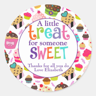 Sticker Rond Un Petit Geste Pour Quelqu'Un De Sucré