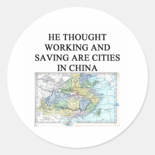 Sticker Rond une drôle d'idée de divorce pour vous !