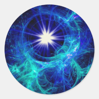 Sticker Rond Une étoile naît