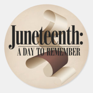 Sticker Rond Une journée Abstraite pour se souvenir