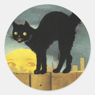 Sticker Rond Une joyeuse Halloween