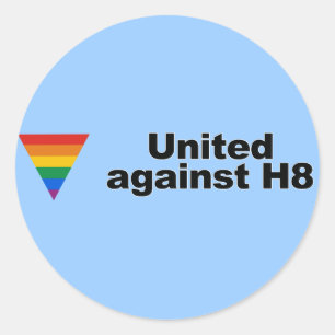 Sticker Rond Uni contre l'adhésif pour pare-chocs H8