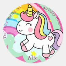 Unicorne Anniversaire Personnalisé