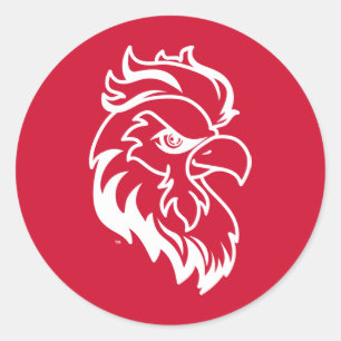 Sticker Rond Université d'État de Jacksonville Gamecocks Red ga
