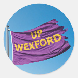 Sticker Rond "Up Wexford" G.A.A.