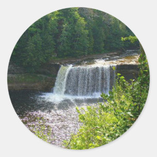 Sticker Rond Upper Tahquamenon Falls State Park, MI