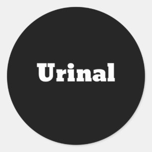 Sticker Rond Urinal