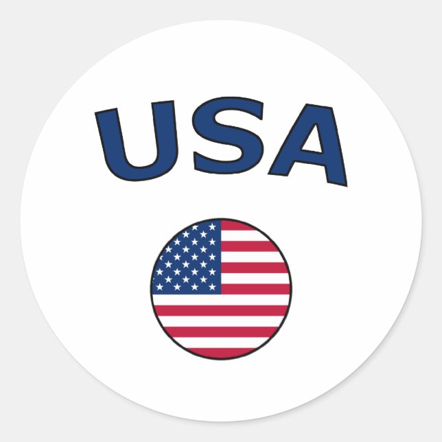 STICKER ROND USA (Devant)