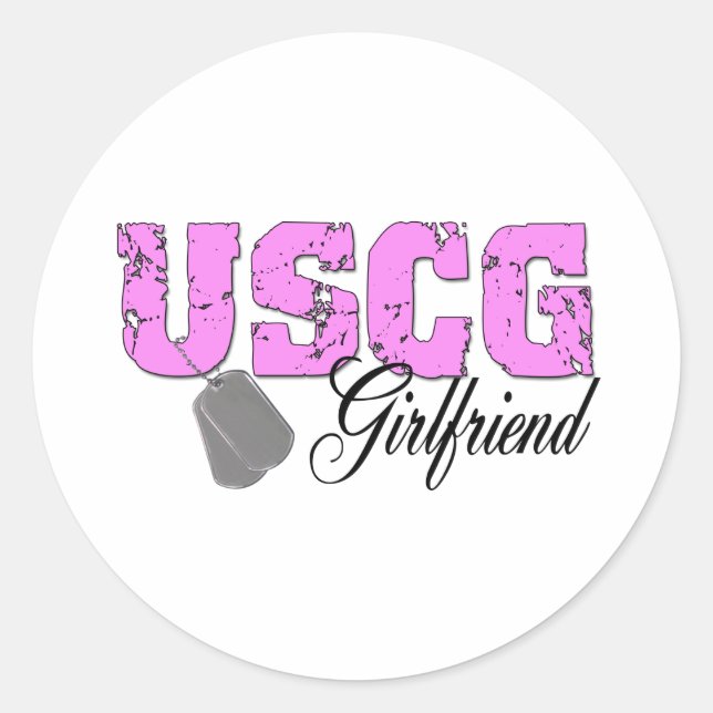 Sticker Rond uscg99petite amie2 (Devant)