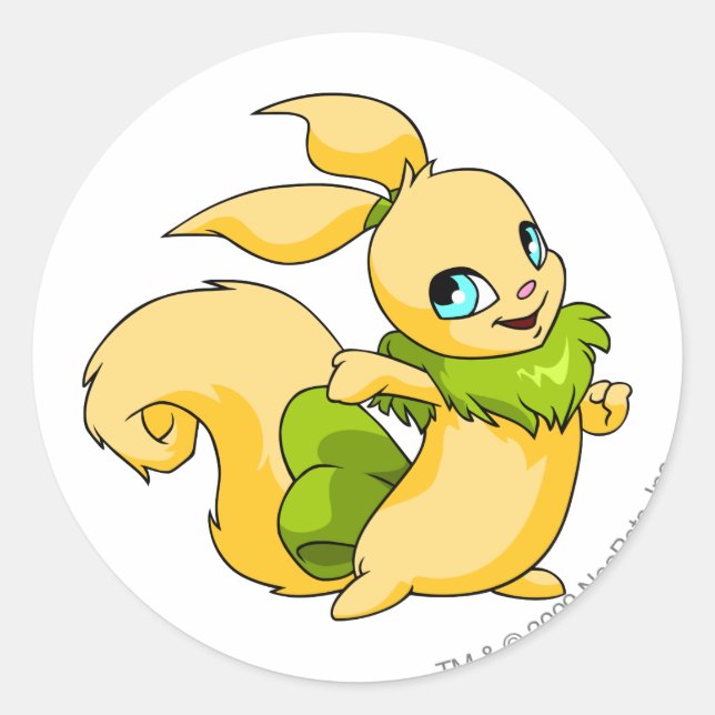 Sticker Rond Usul Green (Devant)