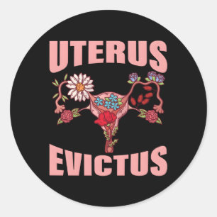 Sticker Rond Uterus Anatomy Uterus Evictus Uterus Suppression H
