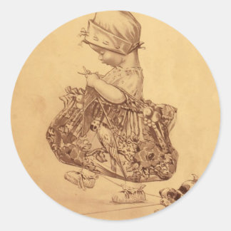 Sticker Rond Utopia Yarn