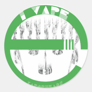 Sticker Rond vAPE i