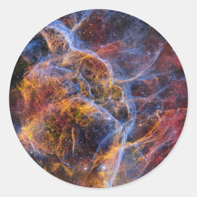 Sticker Rond Vela Supernova reste (Devant)