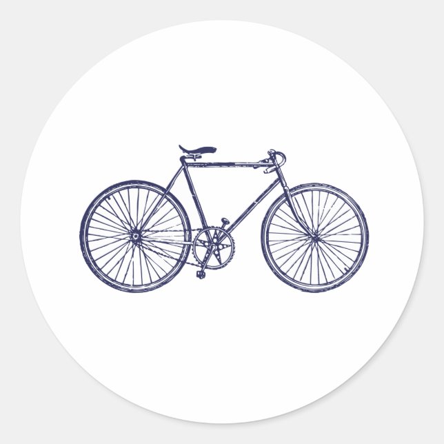 Sticker Rond Vélo (Devant)