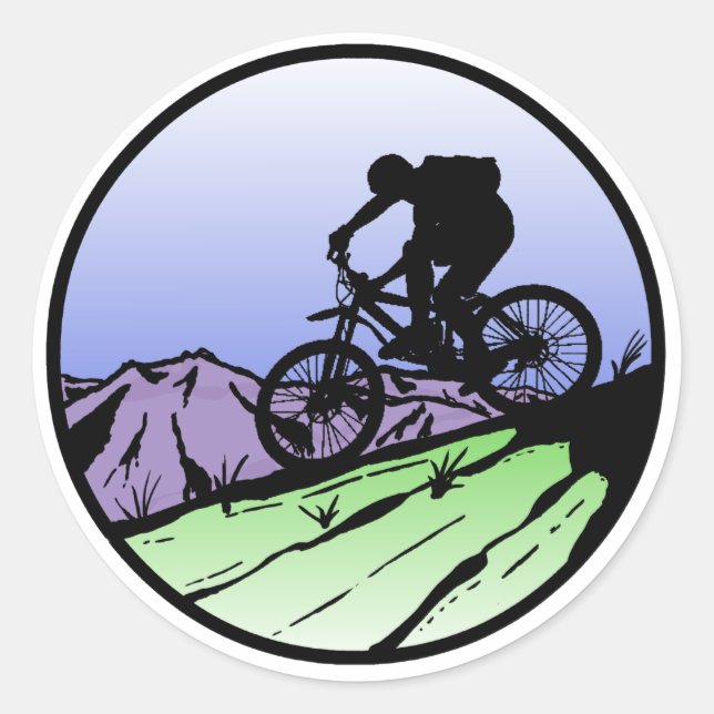 Sticker Rond Vélo (Devant)