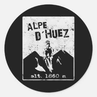 Sticker Rond Vélo Alpe D'Huez
