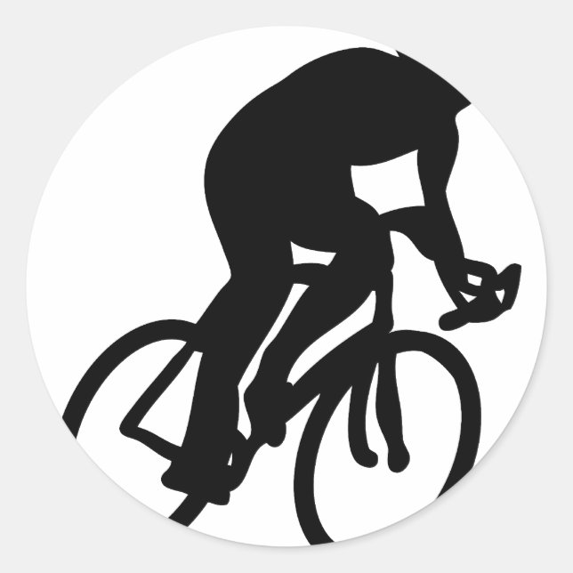 Sticker Rond vélo tour de france (Devant)