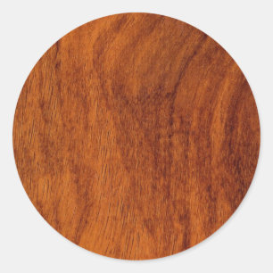 Sticker Rond Veneer de séquoia
