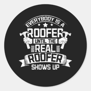 Sticker Rond Véritable couverture