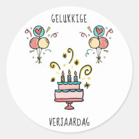 Verjaardag | Joyeux anniversaire