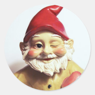 Sticker Rond Veronica le Gnome