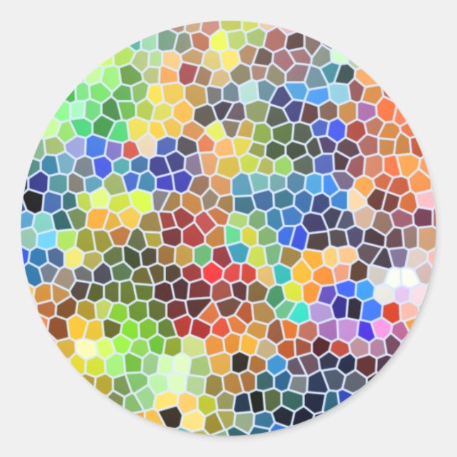 Sticker Rond Verre de fixation (Devant)