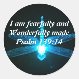 Sticker Rond Verset biblique