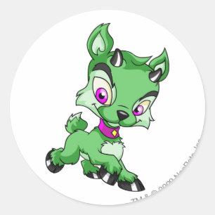Sticker Rond Vert Ixi