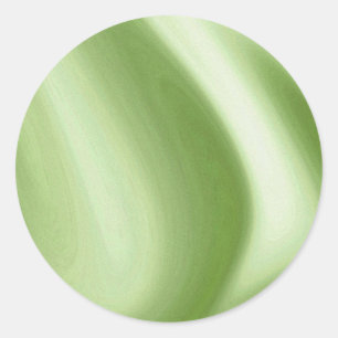 Sticker Rond Vert scintillant