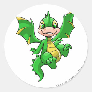 Sticker Rond Vert Scorchio