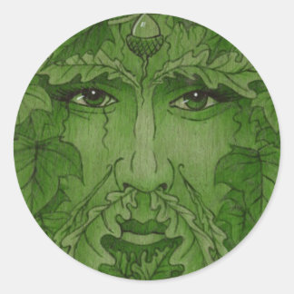 Sticker Rond vert yuleking