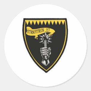 Sticker Rond VFA-27 Royal Maces F/A-18