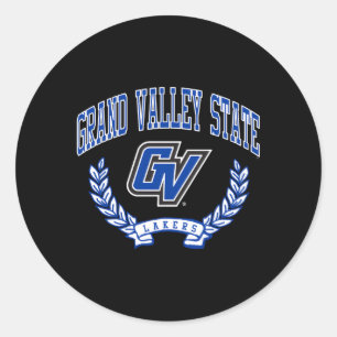 Sticker Rond Victoire des Lakers de Grand Valley