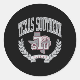 Sticker Rond Victoire des Tigres du sud du Texas