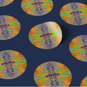 Sticker Rond Vidéo Americus #12 : Couverture "Funeral Home Funh