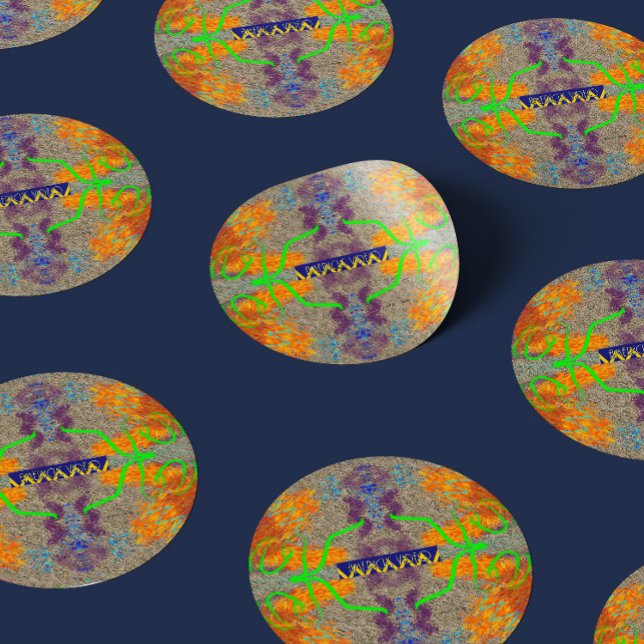 Sticker Rond Vidéo Americus #12 : Couverture "Funeral Home Funh (Créateur téléchargé)